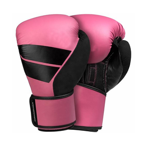 Guantes de Boxeo de Cuero PU con Diseño Personalizado y Cierre de Cordones Benefit Enterprises BE-318 Color y Logotipo Personalizados para Adultos - Product Image 2