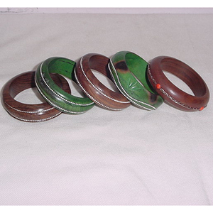 Wooden <b>Bracelet</b> with Traditional Handmade Design Women's Fashion Wooden <b>Bangle</b> Jewelry - Product Image 5