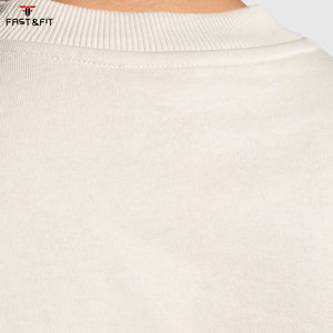Women's Casual Heavyweight Woven Fleece Embroidered Windproof Breathable Sweatshirt Autumn Oversized Crewneck Front Logo <b>Hoodie</b> - Product Image 6