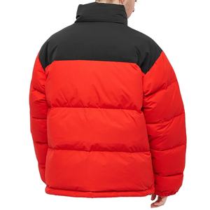 Veste matelassée de haute qualité pour homme, d'hiver, d'extérieur, en toile, à manches longues, col montant, logo frontal, coupe-vent, écologique, raisonnable - Product Image 3