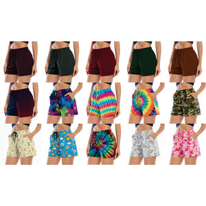 Shorts Casuales de Mujer, Mezcla de Algodón Transpirable, Material Suave, Estilo Holgado, Moda Urbana, Cómodos de Usar, OEM - Product Image 5