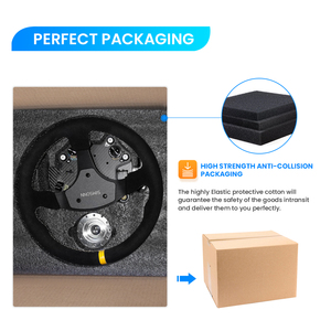 SIMSONN Sim Racing Steering <strong>Wheel</strong> LED Button Gaming Paddle Shifter <strong>PC</strong> Racing <strong>Wheel</strong> - Product Image 2