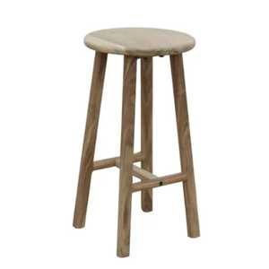 32cm Compact Square Solid Oak Wood <b>Stool</b> Stackable <b>Dining</b> <b>Stool</b> Modern Minimalist Wooden Kitchen <b>Stool</b> Natural Ash Wood Seating - Product Image 5