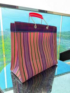 Sac fourre-tout réutilisable en PP tissé, écologique et durable, couleur et taille personnalisées, fermeture à glissière, poignée en corde, utilisation en supermarché - Product Image 4
