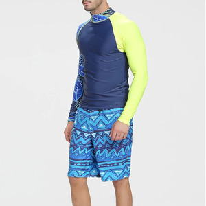 Men <b>Compression</b> Training <b>Shirt</b> Rash Guard For Gym And Fitness Men Quick Dry Rash Guard Stretch Fit Athletic Training Wear - Product Image 1