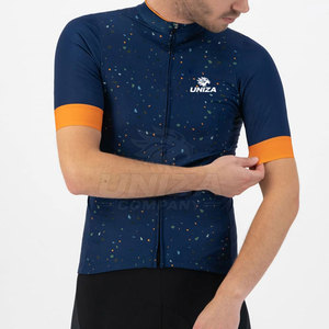 Maillot de cyclisme pour homme de qualité supérieure, personnalisé, respirant, anti-humidité, léger, pour les courses sur route longue distance en plein air - Product Image 5