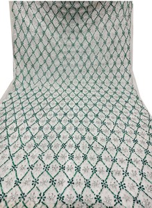 Tela de Tul con Encaje Floral, Elegante y Tradicional, con Pedrería, Hecha a Mano, Colores Personalizados, Ecológica, 5 Yardas, para Vestidos, A.K.TRENDY - Product Image 4