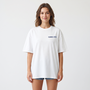 Women's Oversized Solid Color Crew Neck <b>T</b> <b>Shirt</b> Custom Logo Casual Short Sleeve Summer Sports Wear - Product Image 1