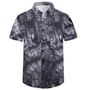 เสื้อเชิ้ตแขนสั้นลายพิมพ์ฮาวายสำหรับผู้ชาย สวมใส่สบายๆ ในช่วงวันหยุดฤดูร้อน ทรงเข้ารูป - Product Image 2