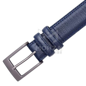 Service OEM Ceintures de baseball décontractées en cuir de vachette de haute qualité, couleur personnalisée, légères, respirantes, avec boucle à ardillon pour hommes, vente en gros - Product Image 5