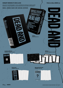 HÉROES EXTRAORDINARIOS - [ MUERTOS Y ] 8.º MINI (Versión FLATFORM) Álbum de K-Pop Más Vendido en Corea - Product Image 5