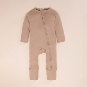 ชุดรอมเปอร์มีซิปลาเต้ทำจากไม้ไผ่ - Product Image 1