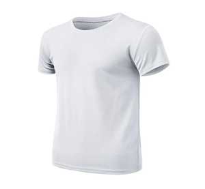 T-shirt personnalisé pour homme à manches courtes, coupe classique, 100 % coton tricoté, col rond, couleur unie, séchage rapide, anti-plis, style décontracté - Product Image 5