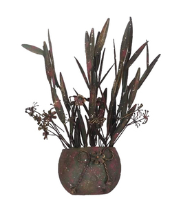 Pot de fleurs mural décoratif écologique pour table, design moderne en fer forgé fait main pour salon - Product Image 5