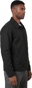 Men's Relaxed Fit <b>Work</b> <b>Jacket</b>, Heavy-Duty 100% Cotton Duck <b>Canvas</b> | Wear-Resistant, Zippered Chest Storage, Angled Hand Pockets - Product Image 4