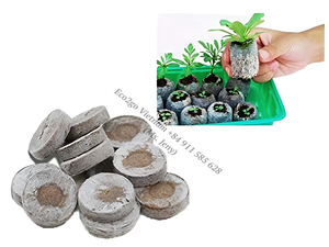 เม็ดมะพร้าวอัดแท่ง Eco2go Vietnam Coir Jiffy Pellets ทำจากเปลือกมะพร้าว ย่อยสลายได้ พร้อมใช้งาน ดูดซับน้ำได้ดี เหมาะสำหรับปลูกต้นไม้ - Product Image 4