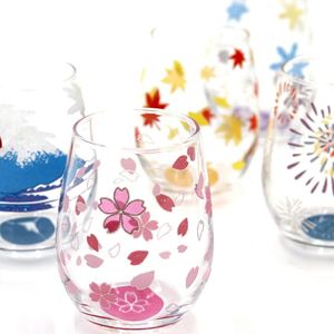 Tasse en verre kirameki japonaise de 325ml Alta Drinkware White Asian Zen Design ARTHA Brand Water Tea Whisky Gift Idea Made in Japan - Product Image 1