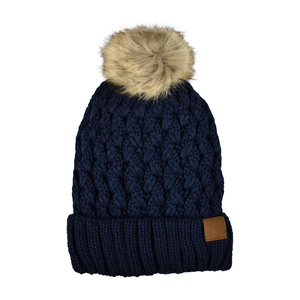 Fabricante de Gorros Personalizados Unisex, Gorro de Punto Jacquard con Bola de Pelo, Gorro de Invierno para Playa, 100% Acrílico, para Equipos Deportivos - Product Image 2