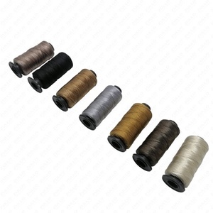 Fil à coudre pour extensions de cheveux en nylon résistant de qualité supérieure, couleur personnalisée, pour usage professionnel en salon - Product Image 1