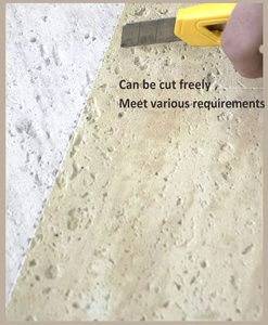 Hiện đại tường tấm ốp tấm mỏng gạch Veneer mềm đá linh hoạt travertine gạch cho bên ngoài bức tường - Product Image 4