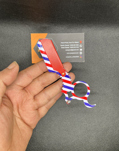 มีดโกนหนวดแบบใบมีดเดี่ยวโค้ง Saaqaans Enterprises Professional Safety Pro Grade รุ่น Curve Wave สีส้ม ผลิตจากใบมีดสแตนเลสนำเข้า - Product Image 4