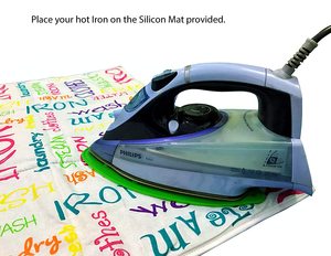 Wholesale Manufacturer Hot Safety Protection <b>Silicone</b> Flat Iron Rest Pad Ironing Board High <b>Heat</b> <b>Resistant</b> Insulation Pad - Product Image 6