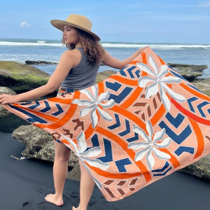 Pareo de Playa de Rayón Personalizado al por Mayor para el Mercado de EE. UU., Nueva Zelanda y Australia, Ropa Ligera para Resort, Fabricante OEM ODM Directo de Fábrica - Product Image 2