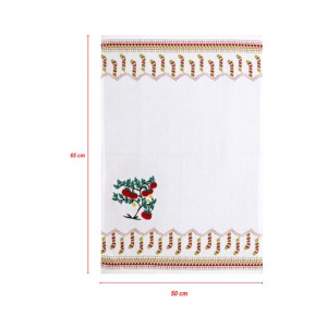 New Elegant Embroidery Design Christmas Kitchen Towel Customized Size 100% Cotton Kitchen Towels at Affordable Price. - Product Image 5