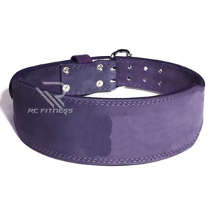 Cinturón de Levantamiento de Pesas de Cuero con Hebilla de Palanca para Entrenamiento de Powerlifting, Sentadillas, Peso Muerto y Fisicoculturismo - Product Image 1