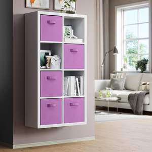 Coffre de rangement élégant en tissu-Une solution chic pour ranger des couvertures et des objets de décoration - Product Image 1