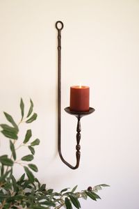 Elegant <b>Wall</b> <b>Sconce</b> with a beautifully sculpted lower section that completes its distinctive and sophisticated profile - Product Image 5