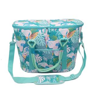 Sac à déjeuner portable Ningbo Wilson personnalisé, grande capacité, durable, écologique, en tissu maillé, avec fermeture éclair, à porter en bandoulière - Product Image 1