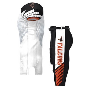 Football Uniform Sublimation Breathable Plus Size Quick Dry Anti-Bacterial American Football Uniform High Quality New Brand High - Product Image 3