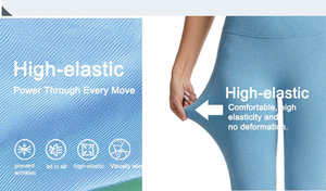 Leggings de Compresión 2025, las Mejores para la Circulación, 100% Algodón, Casuales de Verano para Mujer, Sólidos, Antibacterianos, Suaves, Hasta la Rodilla, MMA - Product Image 2