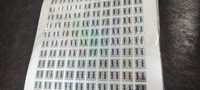 Stiker Hologram PET Holografik Perak, Barcode Anti Gores, Ramah Lingkungan, Tahan Lama, Tahan Air, Anti Pemalsuan, Kemasan Termal
