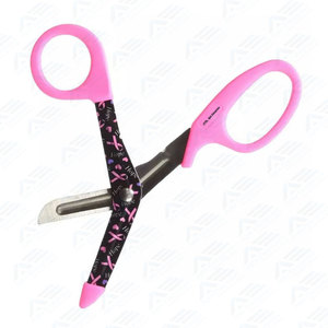 Mango de plástico suave impreso, patrón de enfermería, tijeras de acero inoxidable, tijeras de vendaje, instrumentos quirúrgicos, instrumentos médicos - Product Image 3