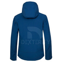 Veste softshell à capuche en toile de haute qualité, fabriquée au Pakistan, design personnalisé pour hommes, logo sur le devant