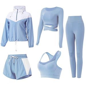 Conjunto de Yoga Transpirable de 3 Piezas para Mujer, Diseño Sólido, Tallas Grandes, Ropa Deportiva con Logotipo Personalizado, Secado Rápido, Ropa de Fitness Ligera - Product Image 6