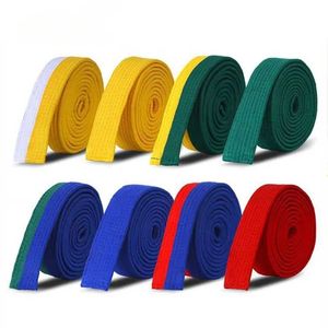 Cinturones de Jiu Jitsu BJJ 100% algodón personalizados, ropa de artes marciales, cinturones con parches tejidos personalizados, colores personalizados, cinturones de BJJ duraderos, OEM. - Product Image 1