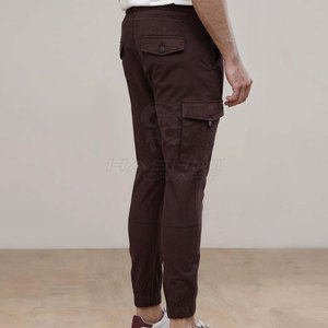 Pantalon cargo décontracté pour homme, léger, respirant, avec tissu extensible et poches multiples élégantes - Product Image 3