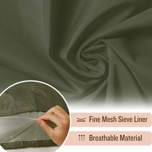 Impermeable Ligero para Mujer, con Capucha, Diseño Largo, de PU y Poliéster, para Viajes al Aire Libre - Product Image 4