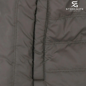 Men's Autumn Puffer Vest Sleeveless Quilted Warm Waterproof Breathable Casual Outdoor <b>Waistcoat</b> Custom Color OEM Polyester/Nylon - Product Image 6