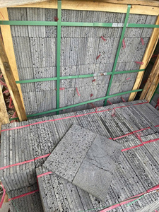 Premium Grey Laterite <b>Stone</b> Tiles Waterproof Textured Finish for Kitchen Villa Apartment - Product Image 1