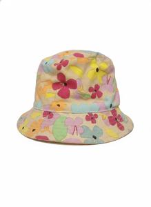 Sombrero de Pescador Unisex de Lino y Algodón con Bordado a Mano y Bloques de Color, Estampado Personalizado, Silueta Clásica, ¡Venta Caliente! - Product Image 5