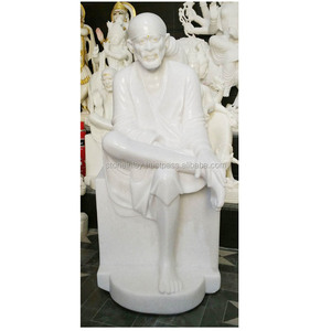 รูปปั้นสำหรับบูชารูปปั้นหินอ่อนสีขาวที่มากรานา - Product Image 2