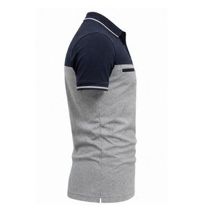 Polos élégants pour hommes, tissu doux et résistant, col au design soigné, parfaits pour la salle de sport, les tenues décontractées et les tenues élégantes au quotidien. - Product Image 2