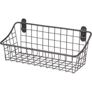 Metal Wire <b>Storage</b> <b>Basket</b> Hanging <b>Rectangle</b> Rustic Style Kitchen <b>Storage</b> <b>Baskets</b> - Product Image 2