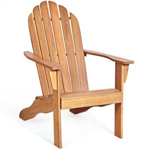 Sdraio Ergonomica in Legno per Esterni, Elegante Lettino Prendisole per Giardino e Cortile - Product Image 4