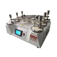 Darsen DS-412D8 Probador de Abrasión y Borboto Martindale de 8 Cabezas, Máquina de Prueba de Resistencia al Desgaste y Borboto Textil, 1% de Precisión, 700W
