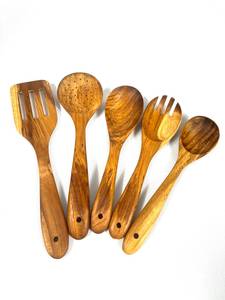 Disposable Wooden <b>Coffee</b> <b>Spoon</b> with Long Handle Classic Style Business Gift Tableware for Kitchen Use - Product Image 4